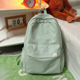 Maxbell Solid Color Backpack Lightweight for Camping Outdoor Activities Short Trips Green
