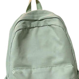 Maxbell Solid Color Backpack Lightweight for Camping Outdoor Activities Short Trips Green