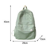 Maxbell Solid Color Backpack Lightweight for Camping Outdoor Activities Short Trips Green