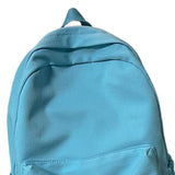 Maxbell Solid Color Backpack Lightweight for Camping Outdoor Activities Short Trips Blue