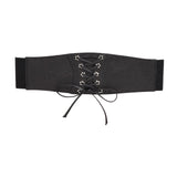 Maxbell Ladies Womens Belt Corset Wide Bow Tie Strechy Dress Party Waistband Wedding