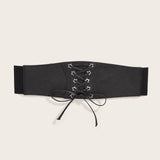 Maxbell Ladies Womens Belt Corset Wide Bow Tie Strechy Dress Party Waistband Wedding