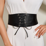 Maxbell Ladies Womens Belt Corset Wide Bow Tie Strechy Dress Party Waistband Wedding