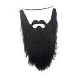 Maxbell Long Beard Costume Adult Kids Dwarf Gnome Beard for Festive Party Supplies Black