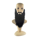 Maxbell Long Beard Costume Adult Kids Dwarf Gnome Beard for Festive Party Supplies Black