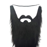 Maxbell Long Beard Costume Adult Kids Dwarf Gnome Beard for Festive Party Supplies Black