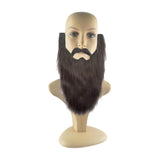 Maxbell Long Beard Costume Adult Kids Dwarf Gnome Beard for Festive Party Supplies Gray