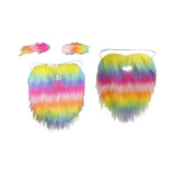 Maxbell Funny Costume Beard Decorative Creative Mustaches for Prom Fancy Dress Party With Eyebrow