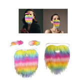 Maxbell Funny Costume Beard Decorative Creative Mustaches for Prom Fancy Dress Party With Eyebrow