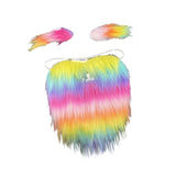 Maxbell Funny Costume Beard Decorative Creative Mustaches for Prom Fancy Dress Party With Eyebrow