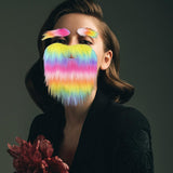 Maxbell Funny Costume Beard Decorative Creative Mustaches for Prom Fancy Dress Party With Eyebrow