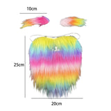 Maxbell Funny Costume Beard Decorative Creative Mustaches for Prom Fancy Dress Party With Eyebrow