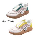Maxbell Women Casual Sneakers Nonslip Fashion Breathable for Running Hiking Female Green 35