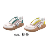 Maxbell Women Casual Sneakers Nonslip Fashion Breathable for Running Hiking Female Green 35