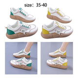 Maxbell Women Casual Sneakers Nonslip Fashion Breathable for Running Hiking Female Green 35