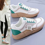 Maxbell Women Casual Sneakers Nonslip Fashion Breathable for Running Hiking Female Green 36