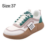 Maxbell Women Casual Sneakers Nonslip Fashion Breathable for Running Hiking Female Green 37