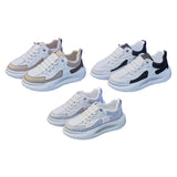 Maxbell Teens Women Casual Shoes Comfortable Lightweight Driving Non Slip Soles 35yards Gray