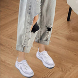 Maxbell Teens Women Casual Shoes Comfortable Lightweight Driving Non Slip Soles 40Yards Gray