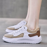 Maxbell Teens Women Casual Shoes Comfortable Lightweight Driving Non Slip Soles 35yards Khaki