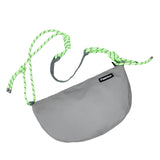 Maxbell Dumpling Bun Handbag Coin Purse Crossbody Bags Shoulder Bag for Shopping Gray