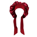 Maxbell Girls Hair Bonnet Portable Reusable for Cooking Shower Household Cleaning Red