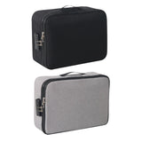 Maxbell Document Organizer with Zipper Storage Pouch for Office Travel  Black