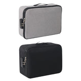 Maxbell Document Organizer with Zipper Storage Pouch for Office Travel  Black