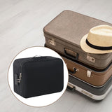 Maxbell Document Organizer with Zipper Storage Pouch for Office Travel  Black