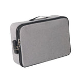 Maxbell Document Organizer with Zipper Storage Pouch for Office Travel  Gray