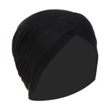 Maxbell Muslim Indian Turban Hat Head Cover Scarf Head Wrap Stretch Bandana Black