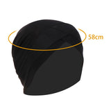 Maxbell Muslim Indian Turban Hat Head Cover Scarf Head Wrap Stretch Bandana Black