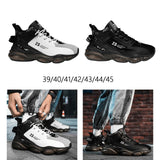Maxbell Fashion Men's Athletic Sneakers Walking Shoes for Outdoor Jogging Sports 39 White