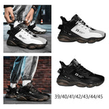 Maxbell Fashion Men's Athletic Sneakers Walking Shoes for Outdoor Jogging Sports 39 White