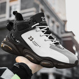 Maxbell Fashion Men's Athletic Sneakers Walking Shoes for Outdoor Jogging Sports 42 White