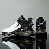 Maxbell Fashion Men's Athletic Sneakers Walking Shoes for Outdoor Jogging Sports 44 White