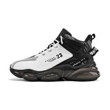 Maxbell Fashion Men's Athletic Sneakers Walking Shoes for Outdoor Jogging Sports 45 White