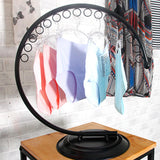Maxbell Iron Lingerie Storage Display Stand Underwear Hanging Rack Storage Durable