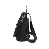 Maxbell Women Ladies Anti Theft Backpack Shoulder Bag Casual Rucksack Waterproof Black