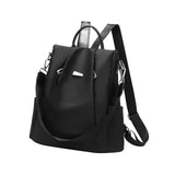 Maxbell Women Ladies Anti Theft Backpack Shoulder Bag Casual Rucksack Waterproof Black