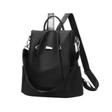 Maxbell Women Ladies Anti Theft Backpack Shoulder Bag Casual Rucksack Waterproof Black
