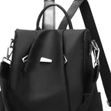 Maxbell Women Ladies Anti Theft Backpack Shoulder Bag Casual Rucksack Waterproof Black