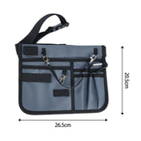 Maxbell Fanny Pack Nursing Accessories Storage Pocket Organizer for Holding Tools Gray