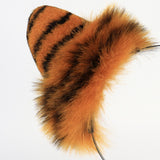 Maxbell Tiger Ears and Tail Set Ears Headband Headdress for Birthdays Carnival