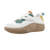 Maxbell Sneakers Sport Shoes Breathable Women's Casual Shoes for Jogging Biking Green 35