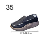 Maxbell Casual Women Shoes Comfortable Slip On Soft for Indoor Outdoor Walking Black 35