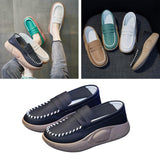 Maxbell Casual Women Shoes Comfortable Slip On Soft for Indoor Outdoor Walking Black 36