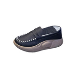 Maxbell Casual Women Shoes Comfortable Slip On Soft for Indoor Outdoor Walking Black 37