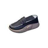 Maxbell Casual Women Shoes Comfortable Slip On Soft for Indoor Outdoor Walking Black 39