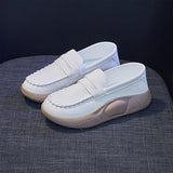 Maxbell Casual Women Shoes Comfortable Slip On Soft for Indoor Outdoor Walking Beige 35